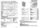 Panasonic F-VXH50H Operating Instructions Manual