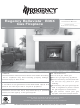 Regency Bellavista B36X Owners & Installation Manual