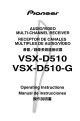 Pioneer VSX-D510 Operating Instructions Manual