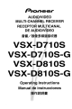 Pioneer VSX-D710S Operating Instructions Manual