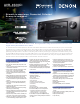 Denon AVR-4520CI Specification