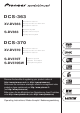 Pioneer DCS-363 Operating Instructions Manual