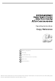 Ricoh 8016 Copy Reference Manual