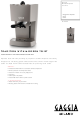 Gaggia Gaggia RI9302 User Manual