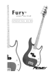 Peavey Fury Operating Manual