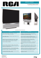 RCA HD61LPW62 Technical Specifications