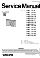 Panasonic Lumix DMC-XS1P Service Manual