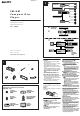 SONY CDX-CA690X Installation/Connections