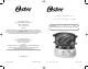 Oster 5712 User Manual