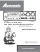 ACESONIC AM-888 User Manual