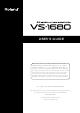 Roland VS-1680 User Manual