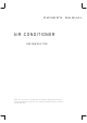 DAITSU Air Conditioner Owner's Manual