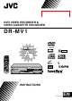 JVC DR-MV1 Instructions Manual