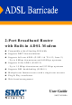 SMC Networks Barricade SMC7401BRA User Manual