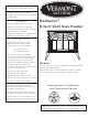 Vermont Castings RADVT Series Homeowner's Installation & Operating Manual