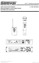 Shure ULX User Manual Supplement