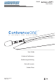 Shure Conference ONE User Manual