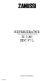 Zanussi ZI 7165 Instruction Booklet