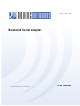 Roving Networks Bluetooth Serial Adapter User Manual