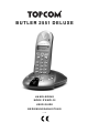Topcom BUTLER 2551 DELUXE User Manual