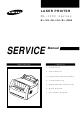 Samsung ML-1210 Service Manual
