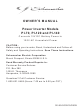 Schumacher PI-70 Owner's Manual