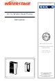Waterstage Air to Water Operation Manual