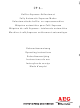 AEG-Electrolux CP 3 Operating Instructions Manual