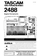 Tascam 2488 User Manual