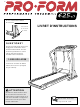 ProForm 625ex Treadmill Livret D'instructions Manual
