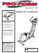 ProForm 640s Manuel De L'utilisateur