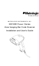 Metrologic MS 1690 Focus Series Installation And User Manual
