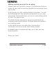 SIEMENS Microwave Oven Instruction Manual