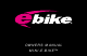 EV Global Motors MINI-E-BIKE Owner's Manual