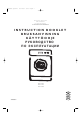 Electrolux EWF 1025 Instruction Booklet