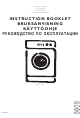 Electrolux EWF 1028 Instruction Booklet