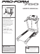 ProForm 750 Treadmill User Manual