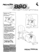 ProForm 880s Bike User Manual
