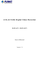 Planet DVR-471 User Manual
