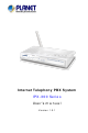Planet IPX-300 Series User Manual