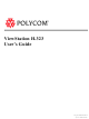 Polycom ViewStation H.323 User Manual