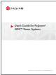 Polycom HDX Room Systems User Manual