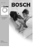 BOSCH Exxcel 1400 Instruction Manual And Installation Instructions