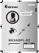 Zenoah BK3420FL-EZ Owner's Manual