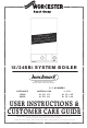 Bosch Worcester 15SBi User Instructions & Customer Care Manual