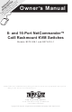 Tripp Lite NetCommander B072-008-1 Owner's Manual