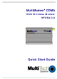 Multitech MTCBA-C-U Quick Start Manual