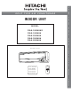Hitachi RAK-18NH6AS Instruction Manual
