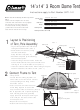 Coleman 9271-141 Instructions