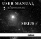 WÖSAB Sirius User Manual